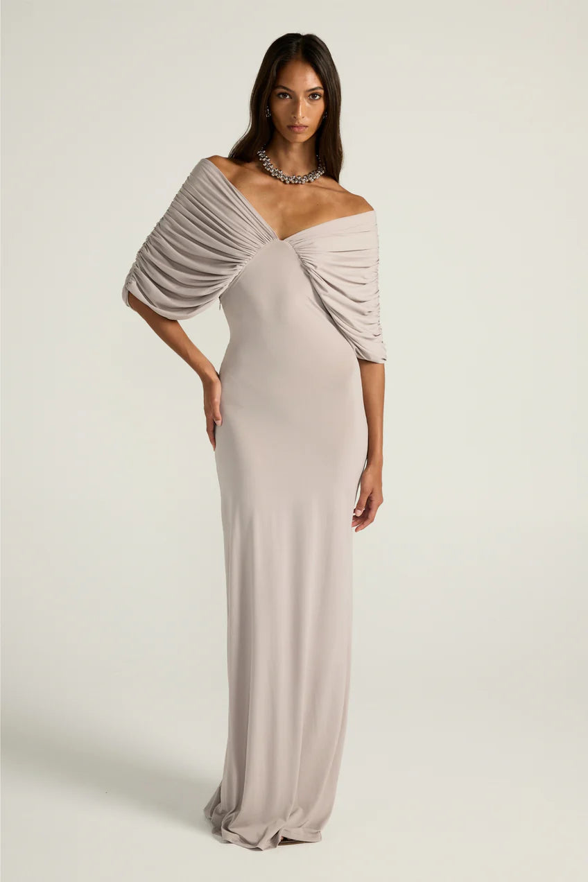 ANCE GRIA NEVE DRESS GREY SIZE 8