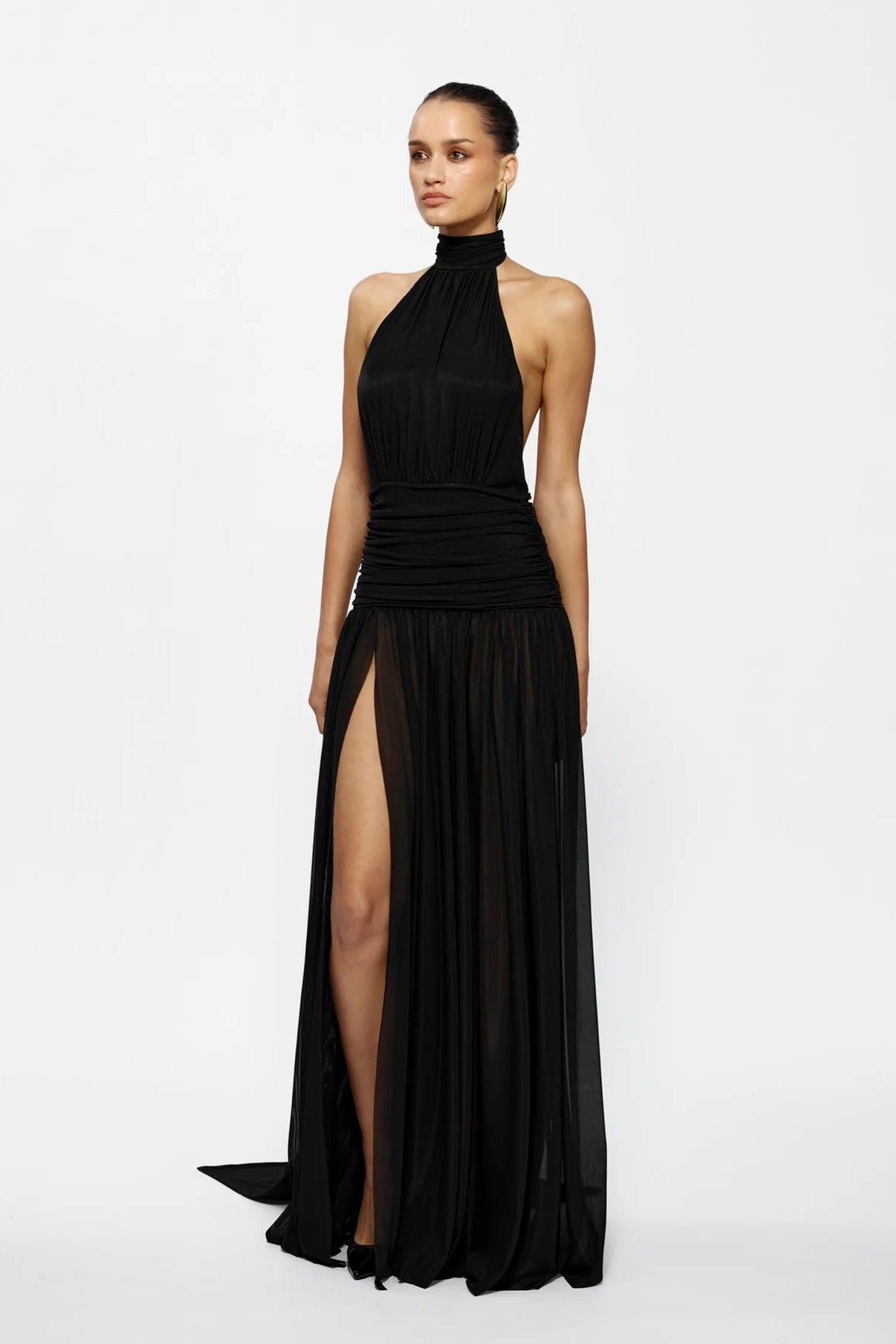 EFFIE KATS VERITY GOWN BLACK SIZE 6, 8